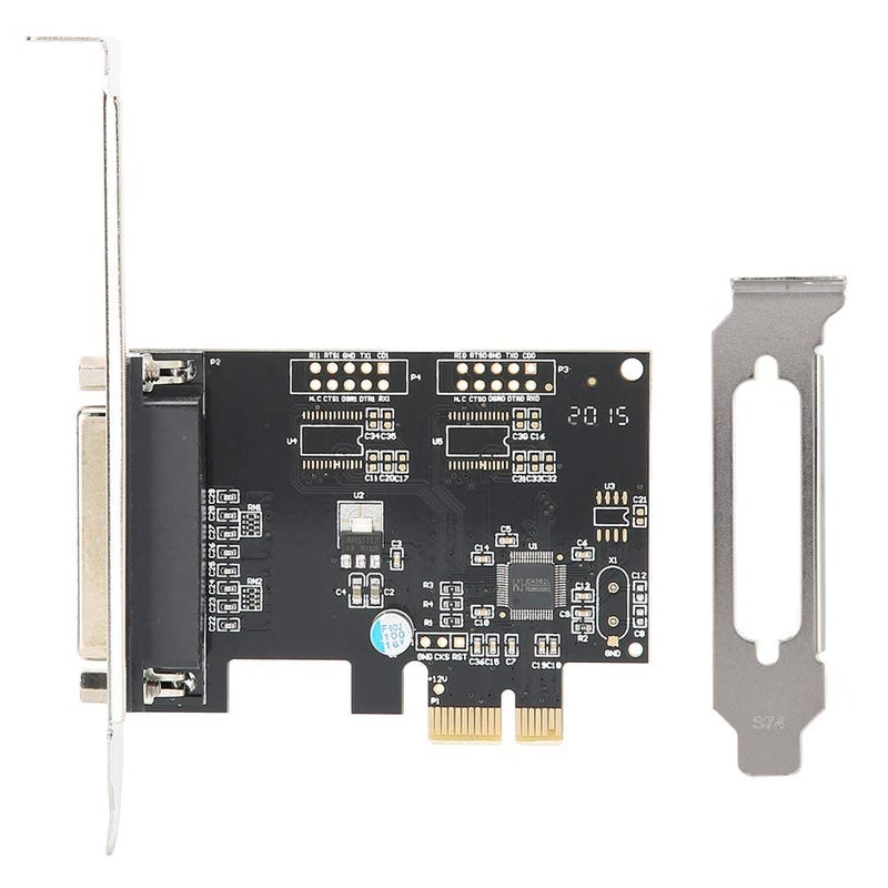 FOSA PCI Express to Parallel Port Card, PCI E LPT Printer Card, 9805 Chip, Supports SPP EPP & ECP Mode, Compatible with Printers, Programmers, Scanners, Dos, Linux, - Image 1